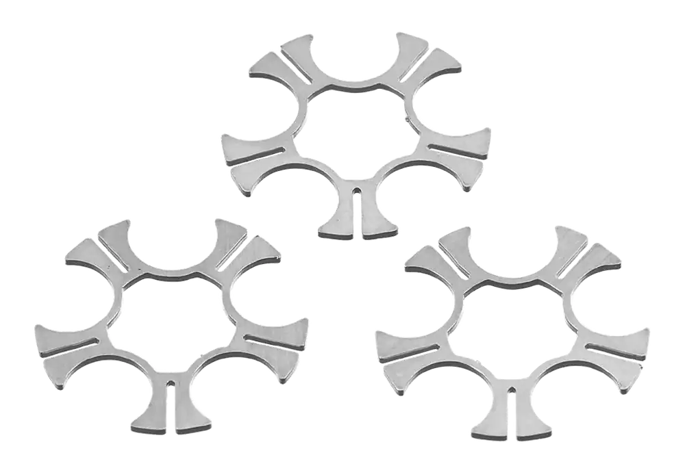 Ruger SP101 9mm Luger Moon Clip 5rd Stainless Steel Pack of 3