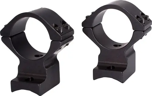 Ruger American/Cascade Black Talley High 30mm Rings for Savage
