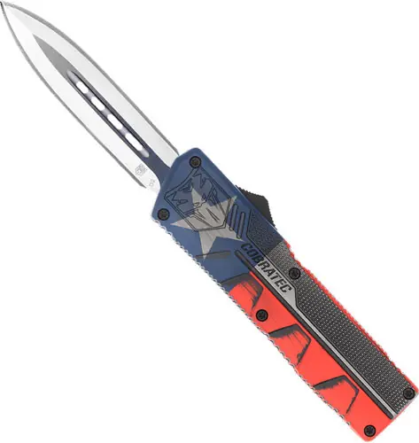 Texas Flag DaggerCobraTec Lightweight OTF 3.25"