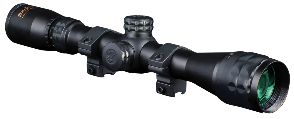 Konus 7267 KonusPro 3-9x32mm AO Matte Black Scope with 30/30 Duplex Reticle and Mounting Rings