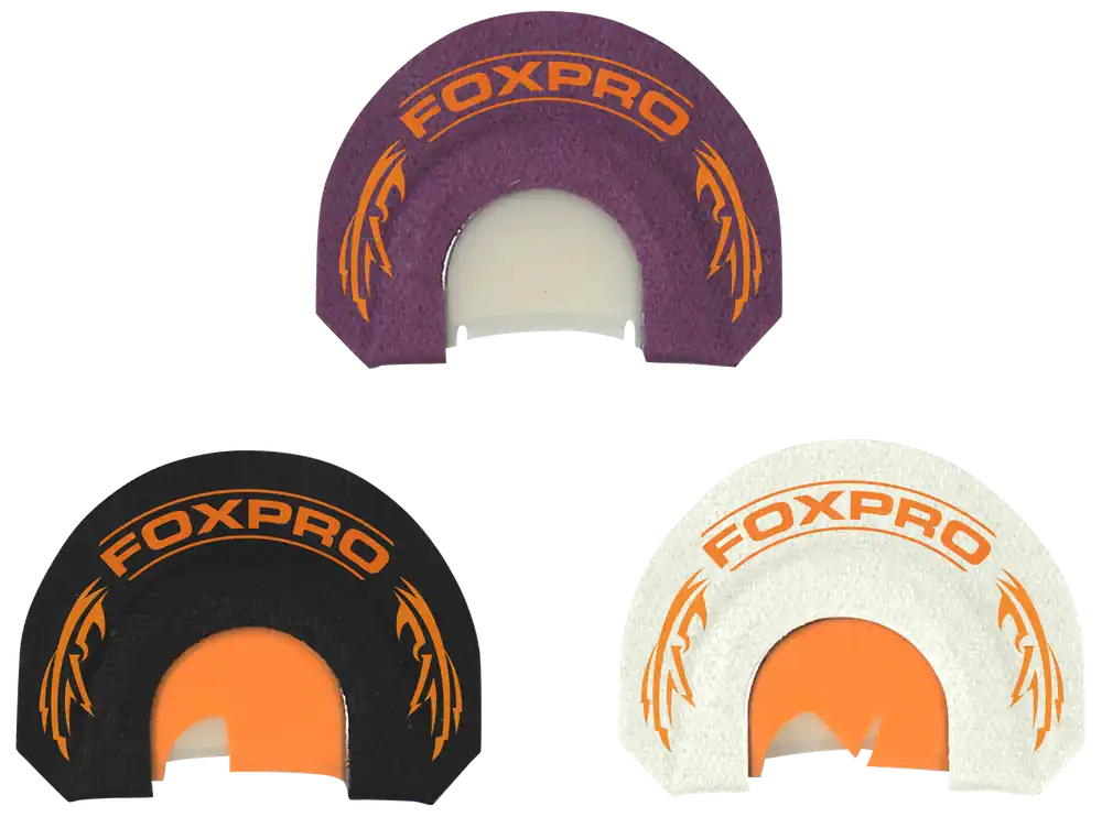 Foxpro Crooked Spur Hybrid Diaphragm Call Combo Pack - Double Reed Turkey