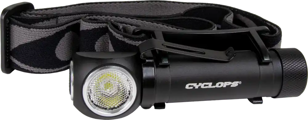 Cyclops Hades 1000 Lumens LED Flashlight - Black Anodized, 100m Range