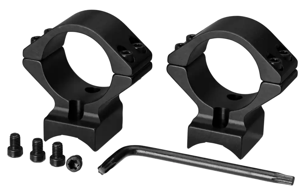 Browning T-Bolt 1" Low Matte Black Scope Mount/Ring Combo 12338