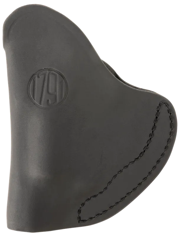 1791 Gunleather RVH IWB Size 01 Stealth Black Leather Holster with Belt Clip - Right Handed