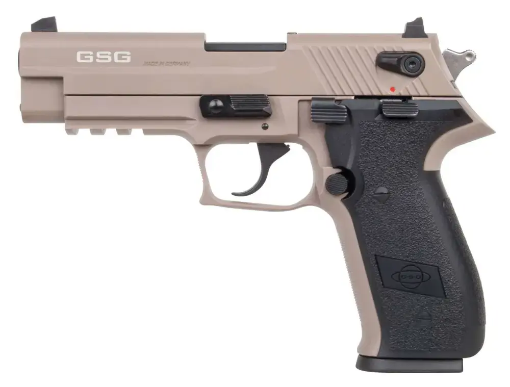 GSG GERG2210FFT FireFly 22 LR 4" 10+1 Tan Black Polymer