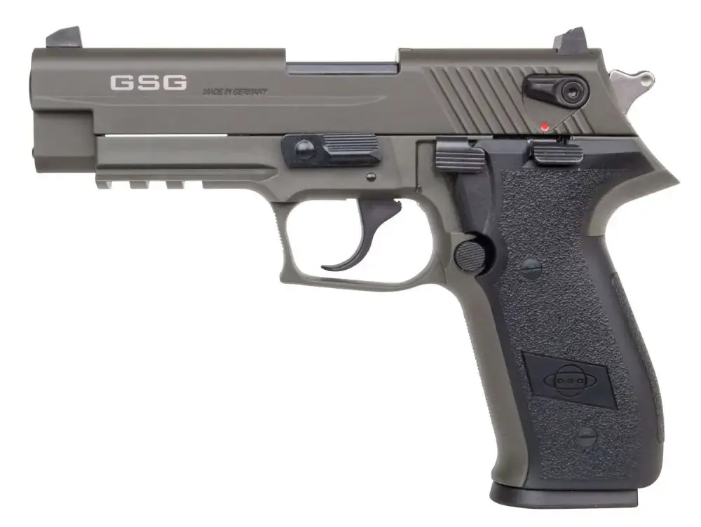 GSG GERG2210FFG FireFly 22 LR 4" 10+1 Green Black Polymer Grip