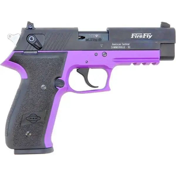 GSG GERG2210TFFS FIREFLY 22LR 4IN TB PURPLE 10R