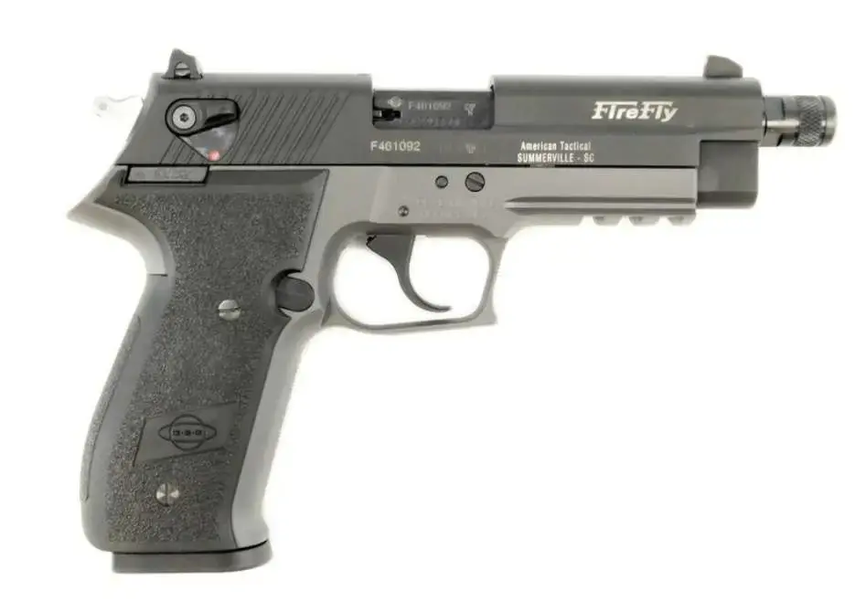 GSG GERG2210TFFS FIREFLY 22LR 4IN TB SMOKE 10R