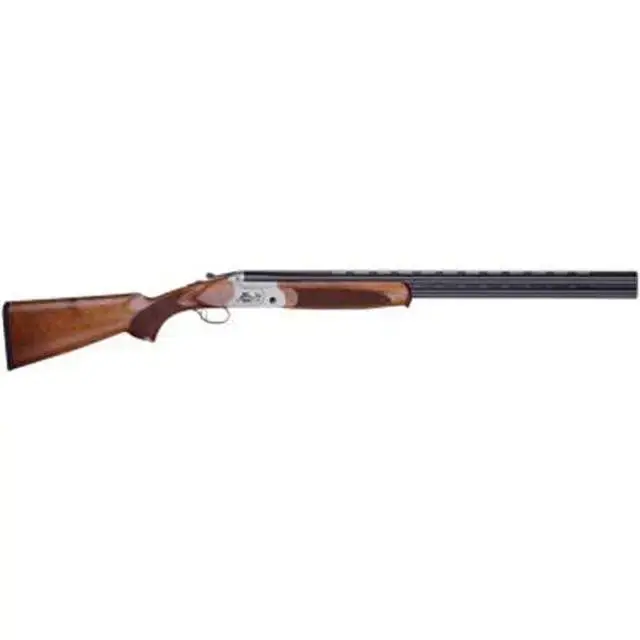 ATI ATIGKOF12SVE Cavalry SVE 12 Gauge 28" 2 3" Silver Engraved Wood Right Hand