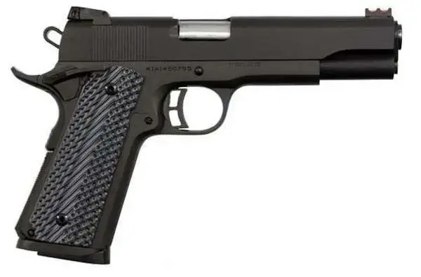 Rock Island 51486 Rock Ultra FS 45 ACP 5" 8+1 Black Parkerized Gray G10 Grip Fixed Sights
