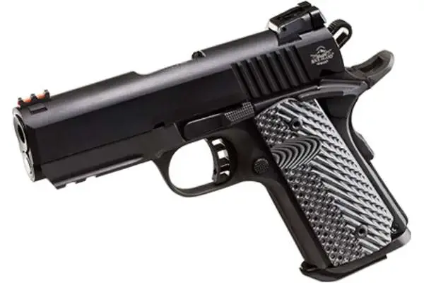 Rock Island 51700 Tac Ultra CS9mm Luger 3.50" 8+1 Black Parkerized Gray G10 Grip