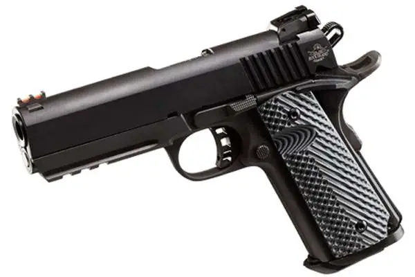 Rock Island 51994 Tac Ultra MS 10mm Auto 4.25" 8+1 Black Parkerized Gray G10 Grip