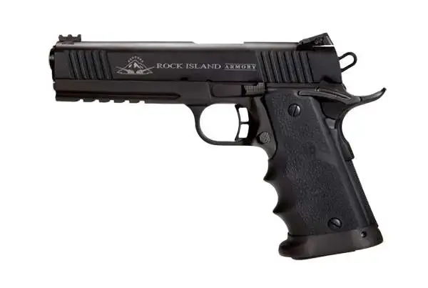 Rock Island 51567 Tac Ultra FSHC 45 ACP 5" 13+1 Black Parkerized Black G10 Grip
