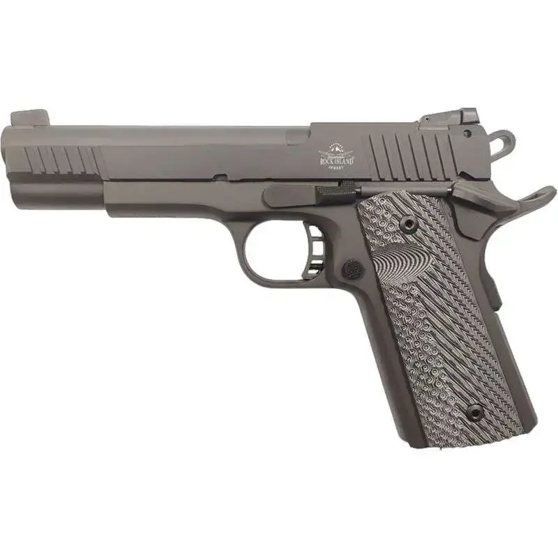 Rock Island 56789 XT22 Magnum Target 22 Mag 5" 14+1 Black Parkerized Steel Black Rubber Grip