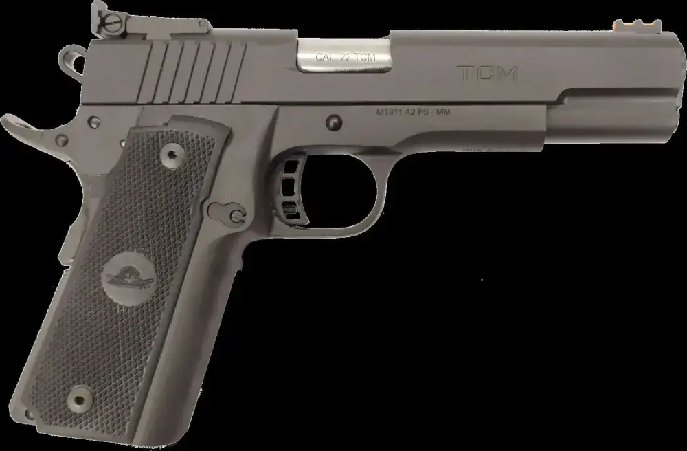 Rock Island 56922 TCM Standard FS 22 TCM 5" 17+1 Black Parkerized Steel Black Polymer Grip