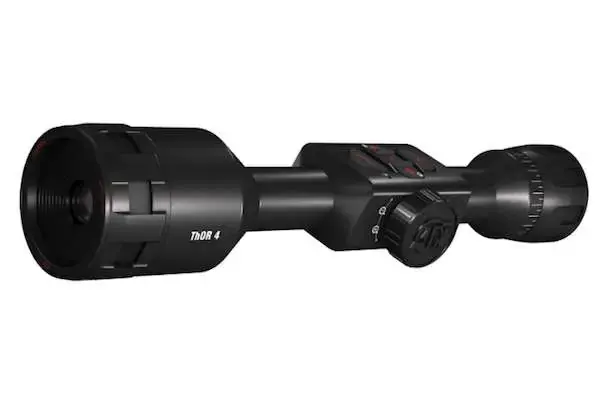 ATN TIWST4381A Thor 4 384 Black 1.25-5x 16x12.5 Degrees FOV