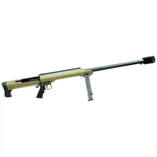 Barrett 13273 M99 50 BMG 32" 1 Flat Dark Earth Cerakote Fixed w/Sorbothane Recoil Pad Stock Black Polymer Grip
