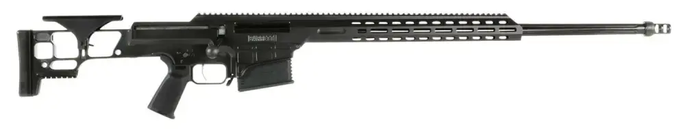 Barrett 18502 MRAD 338 Lapua Mag 26" 10+1 Black Cerakote Black Fixed w/Adjustable Comb Stock Black Polymer Grip