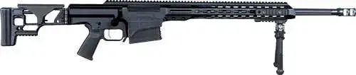 Barrett 18514 MRAD 308 Win 24" 10+1 Black Cerakote Black Fixed w/Adjustable Comb Stock Black Polymer Grip