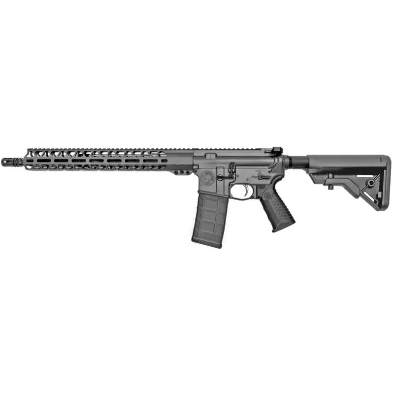 Battle Arms Development WORKHORSE 010 Workhorse Patrol 223 Wylde 16" 30+1 Battlearms Gray 6 Position B5 Bravo Adjustable Stock Black Polymer Grip