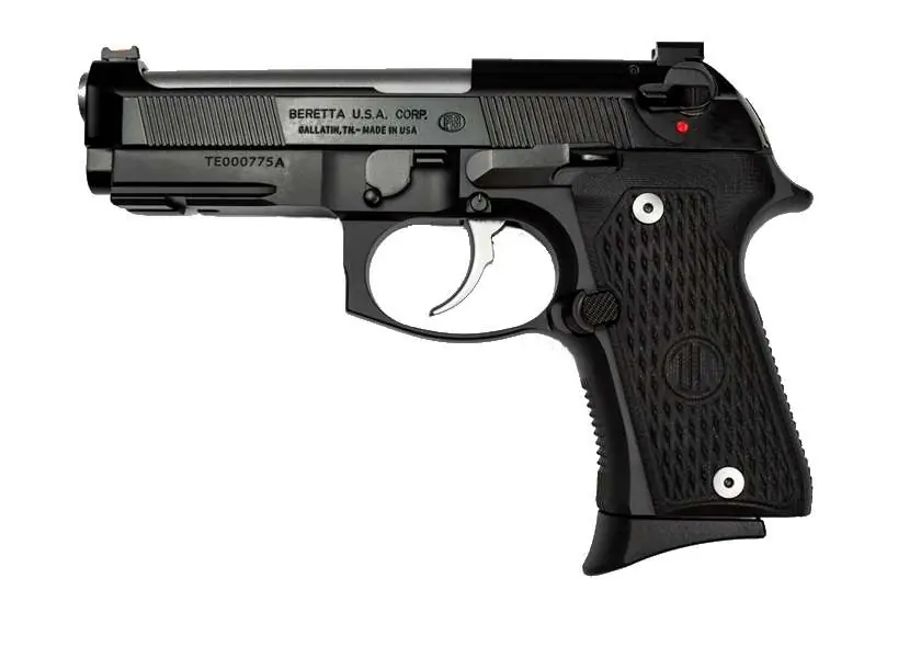Beretta USA J92GC9LTTM 92G Elite LTT Compact 9mm Luger 4.25" 15+1 Black Steel Slide Black Polymer Grip