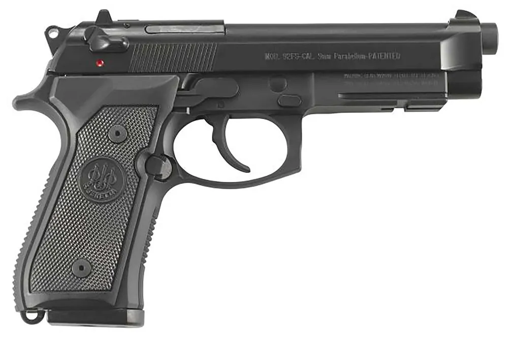 Beretta USA J9A9F10 92 A1 Standard 9mm Luger 4.90" 17+1 Black Bruniton Black Synthetic Grip