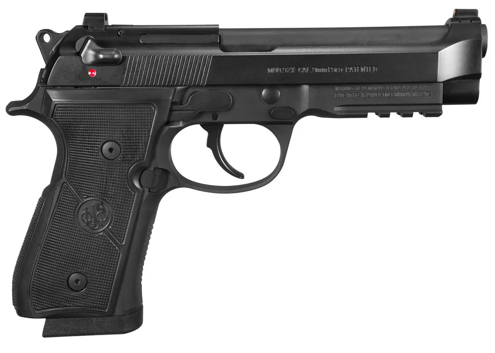 Beretta USA J92FR915G 92X Full Size 9mm Luger 4.70" 15+1 (3) Black Bruniton Steel Slide Black Checkered Polymer Grip (Decocker) (USA Made)
