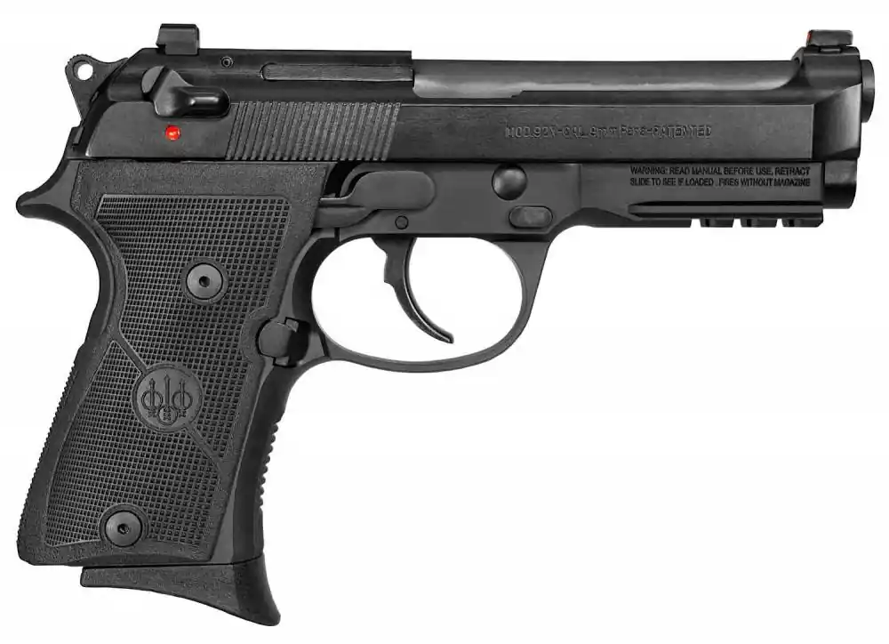 Beretta USA J92CR920 92X Compact with Rail 9mm Luger 4.25" 10+1 (3) Black Bruniton Steel Slide Black Polymer Grip (USA Made)