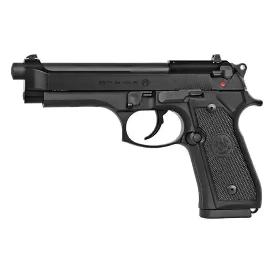 Beretta USA J90A1M9F19 M9 22 LR 5.30" 15+1 Black Bruniton Steel Slide Black Aluminum Checkered Grip