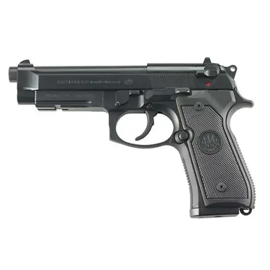 Beretta USA J90A1M9A1F19 M9 22 LR 4.90" 15+1 Black Bruniton Steel Slide Black Aluminum Checkered Grip