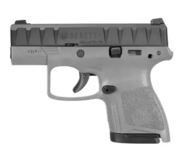 Beretta USA JAXN92006 APX Carry 9mm Luger 3.07" 6+1,8+1 Matte Blued Steel Slide Wolf Gray Polymer Grip