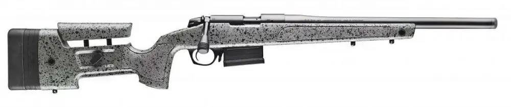 Bergara Rifles B14R001 B-14 Trainer 22 LR 10+1 18" Gray w/Black Flecking Molded with Mini-Chassis Stock Matte Blued Right Hand