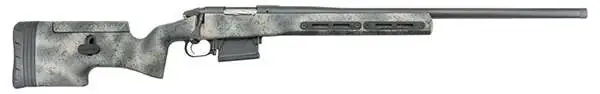 Bergara Rifles Premier Ridgeback 6.5 PRC 7+1 26" Woodland Camo Grayboe Ridgeback w/Adjustable Cheek Stock Black Graphite Cerakote Right Hand