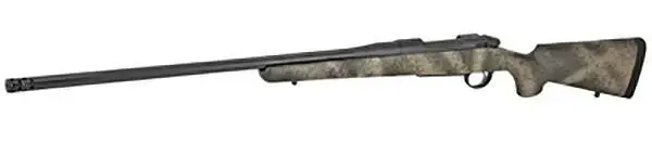 Bergara Rifles BPR33300WM Premier Highlander 300 Win Mag 3+1 24" Woodland Camo Grayboe Stock Sniper Gray Cerakote Right Hand