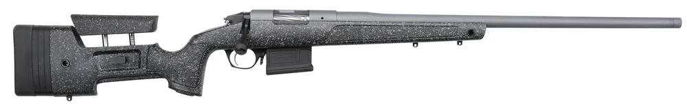 Bergara Rifles BPR206MC Premier HMR Pro 6mm Creedmoor 5+1 26" Black w/Gray Specs Mini-Chassis w/Adjustable Cheekpiece Stock Tactical Gray Cerakote Right Hand
