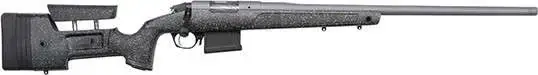 Bergara Rifles BPR2065PRC Premier HMR Pro 6.5 PRC 7 26" Black w/Gray Specs Mini-Chassis w/Adjustable Cheekpiece Stock Tactical Gray Cerakote Right Hand