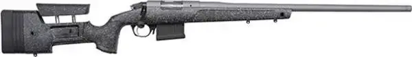 Bergara Rifles BPR20300MC Premier HMR Pro 300 Win Mag 5+1 26" Threaded Barrel Black w/Gray Specs Mini-Chassis w/Adjustable Cheekpiece Stock Tactical Gray Cerakote Right Hand