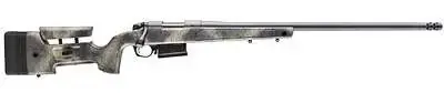 Bergara Rifles B-14 HMR Wilderness 300 Win Mag 5+1 26" Woodland Camo Molded with Mini-Chassis Stock Matte Blued Right Hand