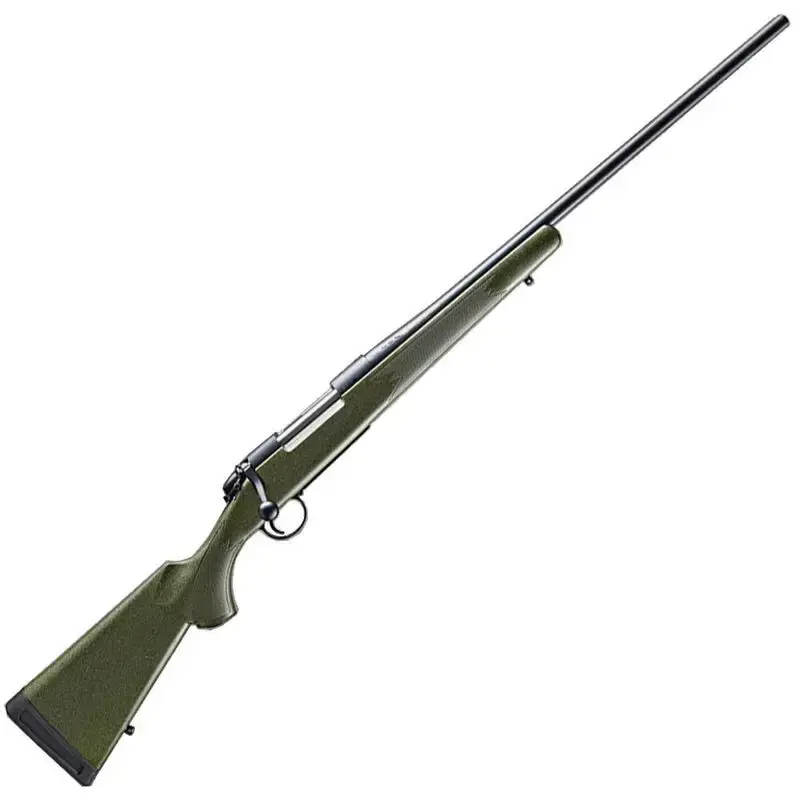 Bergara Rifles B-14 Hunter 7mm Rem Mag 3+1 24" Green Speckled w/SoftTouch Molded Fixed Stock Matte Blued Right Hand