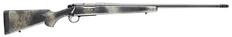 Bergara Rifles B14LM5010 B-14 Ridge Wilderness 28 Nosler 2+1 26" Woodland Camo w/Soft Touch Fixed American Style Synthetic Stock Gray Cerakote Right Hand Threaded Barrel W/Omni Muzzle Brake