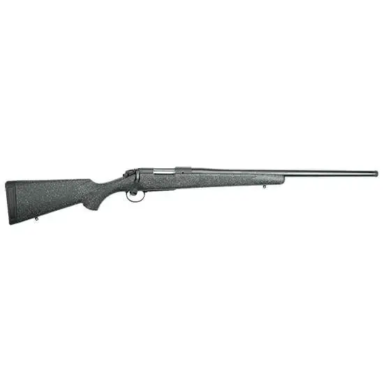 Bergara Rifles B-14 Ridge 300 PRC 2+1 24" Dark Gray w/Black & White Flecks Fixed American Style Stock Matte Blued Right Hand