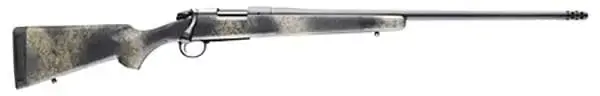 Bergara Rifles B14S522 B-14 Ridge Wilderness 6.5 Creedmoor 4+1 22" Woodland Camo w/Soft Touch Fixed American Style Synthetic Stock Gray Cerakote Right Hand Threaded Barrel W/Omni Muzzle Brake