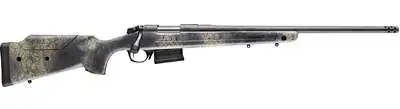 Bergara Rifles B14S651 B-14 Terrain Wilderness 308 Win 5+1 20" Woodland Camo Molded with Mini-Chassis Stock Matte Blued Right Hand