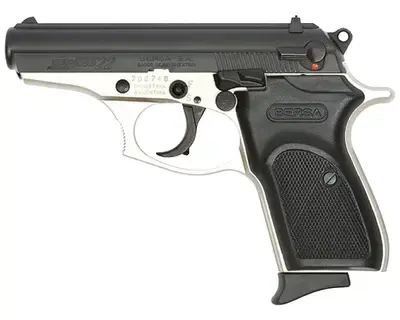 Bersa T22DT Thunder 22 22 LR 3.50" 10+1 Nickel Black Steel Slide Black Polymer Grip
