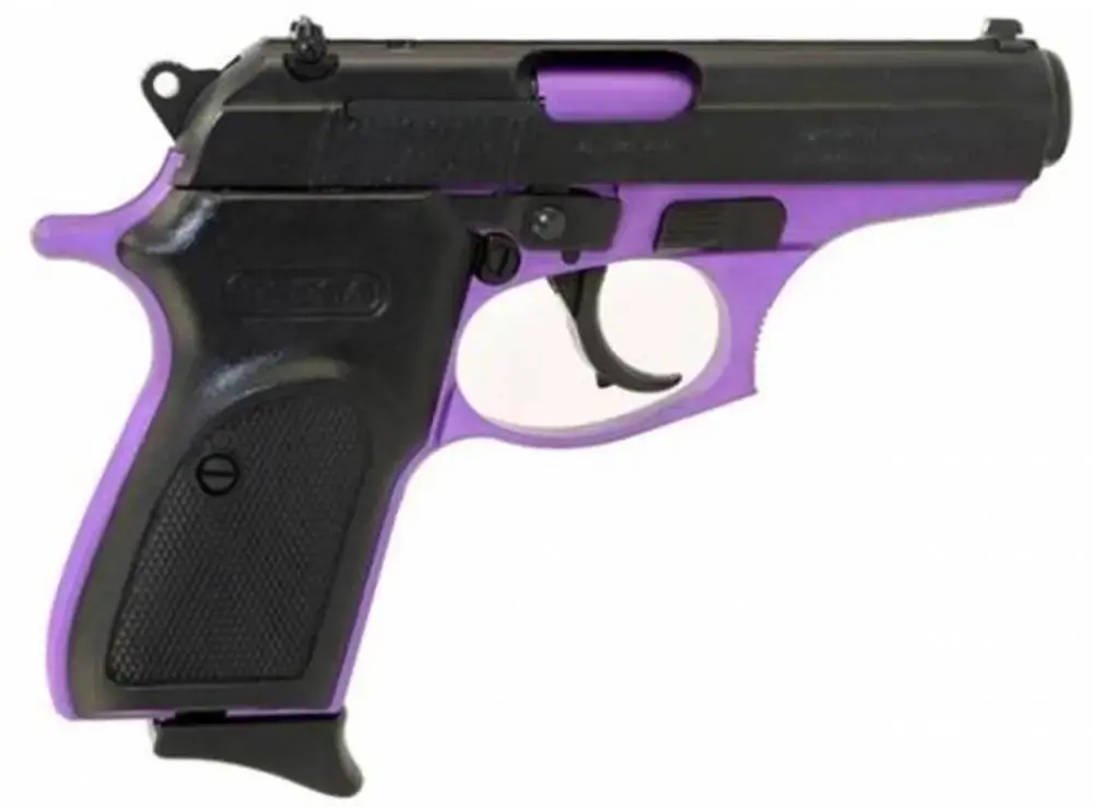 Bersa T380PRP8 Thunder 380 380 ACP 3.50" 8+1 Purple Cerakote Black Black Polymer Grip