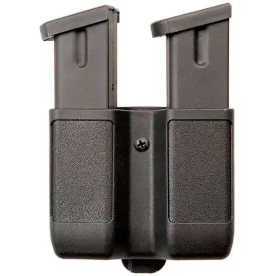 Blackhawk 410610PBK Double 9mm/10mm/40S&W/45ACP Double Stack Polymer Black