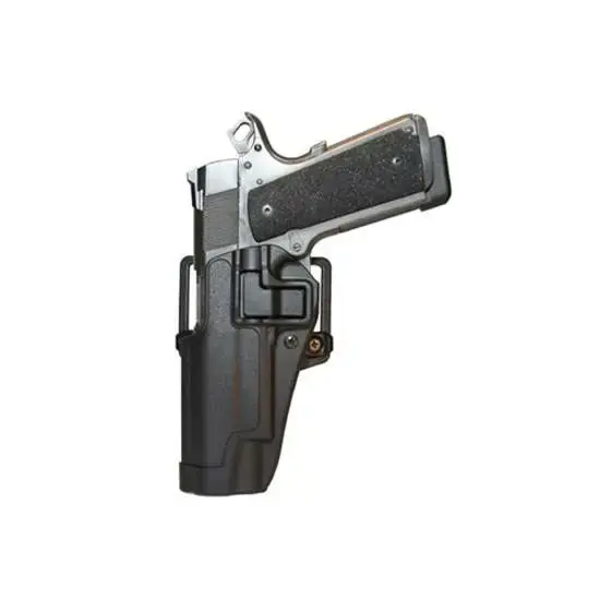 Blackhawk 410503BKR Serpa CQC Concealment Black Matte Polymer OWB 1911 Colt Govt Right Hand