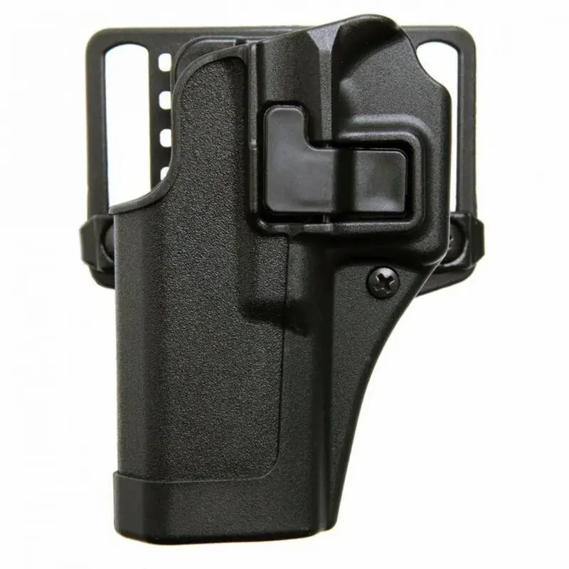 Blackhawk 410568BKR Serpa CQC Concealment Black Matte Polymer OWB Fits Glock 43 Right Hand