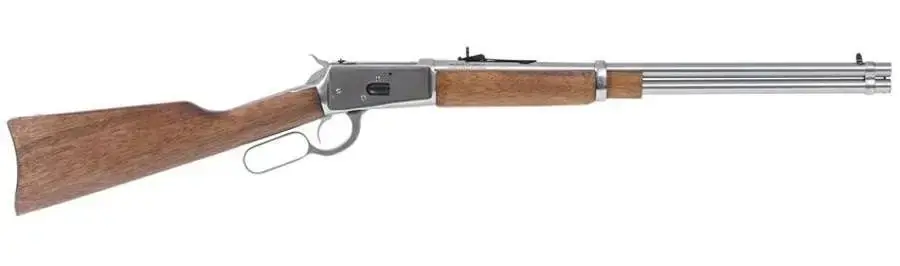 Rossi 920442093 R92 Carbine 44 Rem Mag 10+1 20" Stainless Steel Hardwood Right Hand