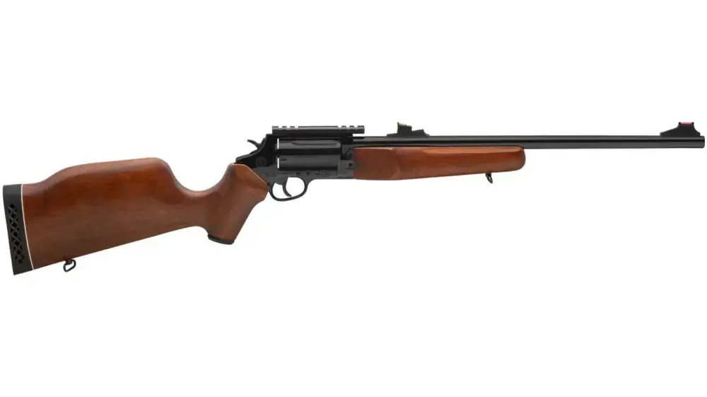 Rossi Circuit Judge 45 Colt (LC)/410 Ga with 5rd Capacity, 18.50" Barrel, Black & Hardwood Monte Carlo Stock Right Hand (Full Size)